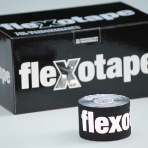 flexotape® REFLECT, schwarz, classic un-cut, printed